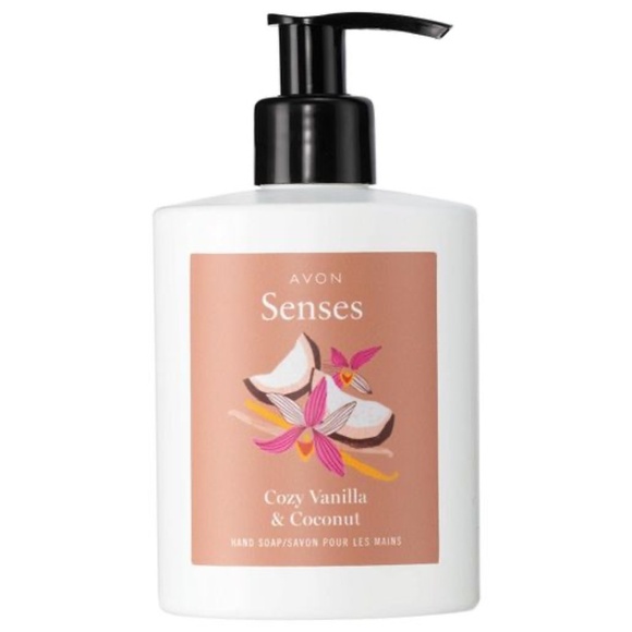 **AVON* Senses Cozy Vanilla & Coconut Hand Soap Size 10.1 fl. oz. - Picture 1 of 5
